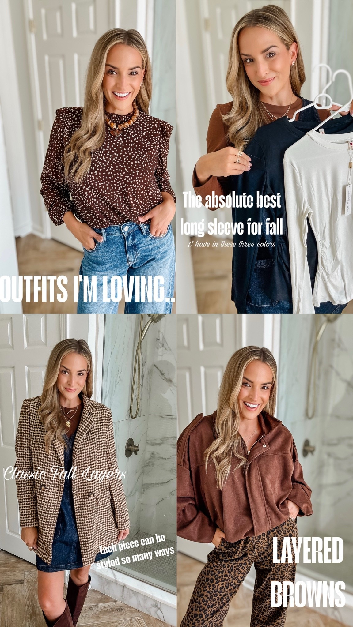 🤎🍂 OUTFITS I’m loving and you will too!!

#LTKootd #LTKmomlife #LTKdayinmylife