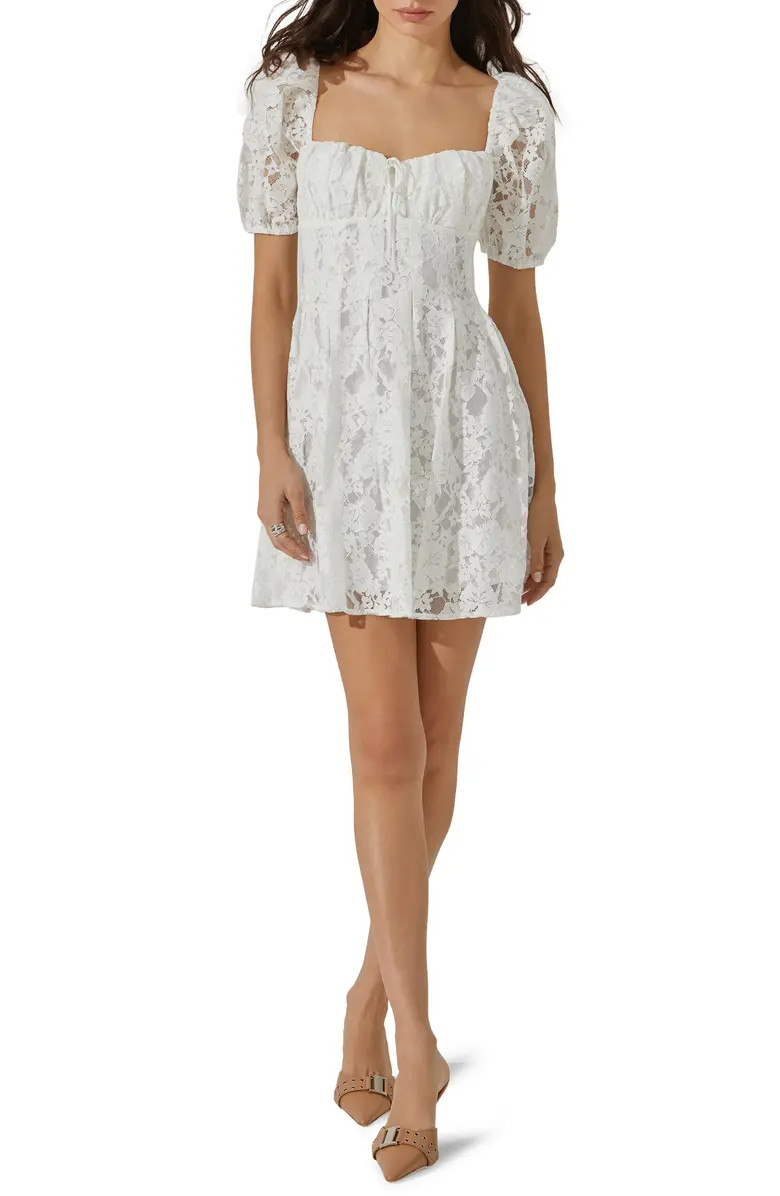 ASTR the Label Floral Lace Minidress | Nordstrom | Nordstrom