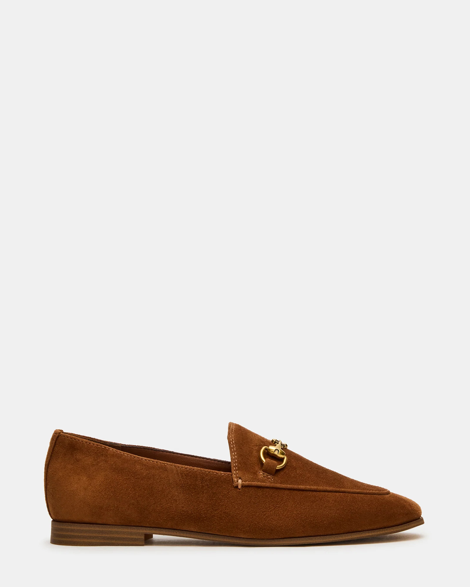 GRAFTON Chestnut Suede Women's Loafer | Steve Madden (US)