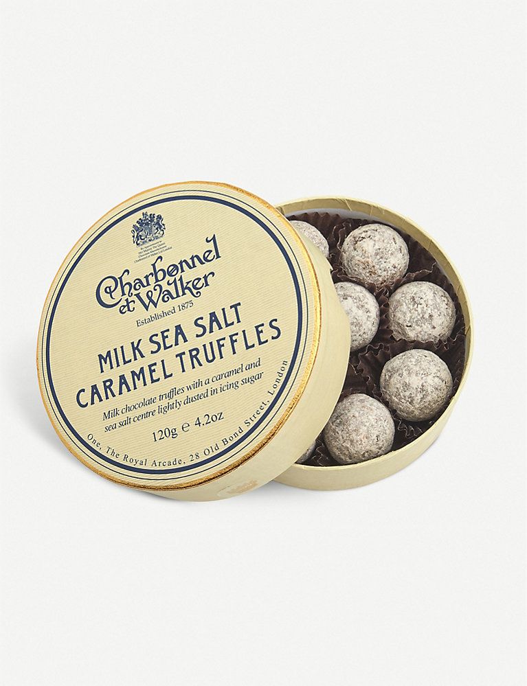 CHARBONNEL ET WALKER Milk chocolate sea salt caramel truffles 120g | Selfridges