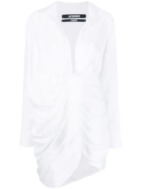 La robe Bahia knotted shirt-dress | Farfetch (UK)