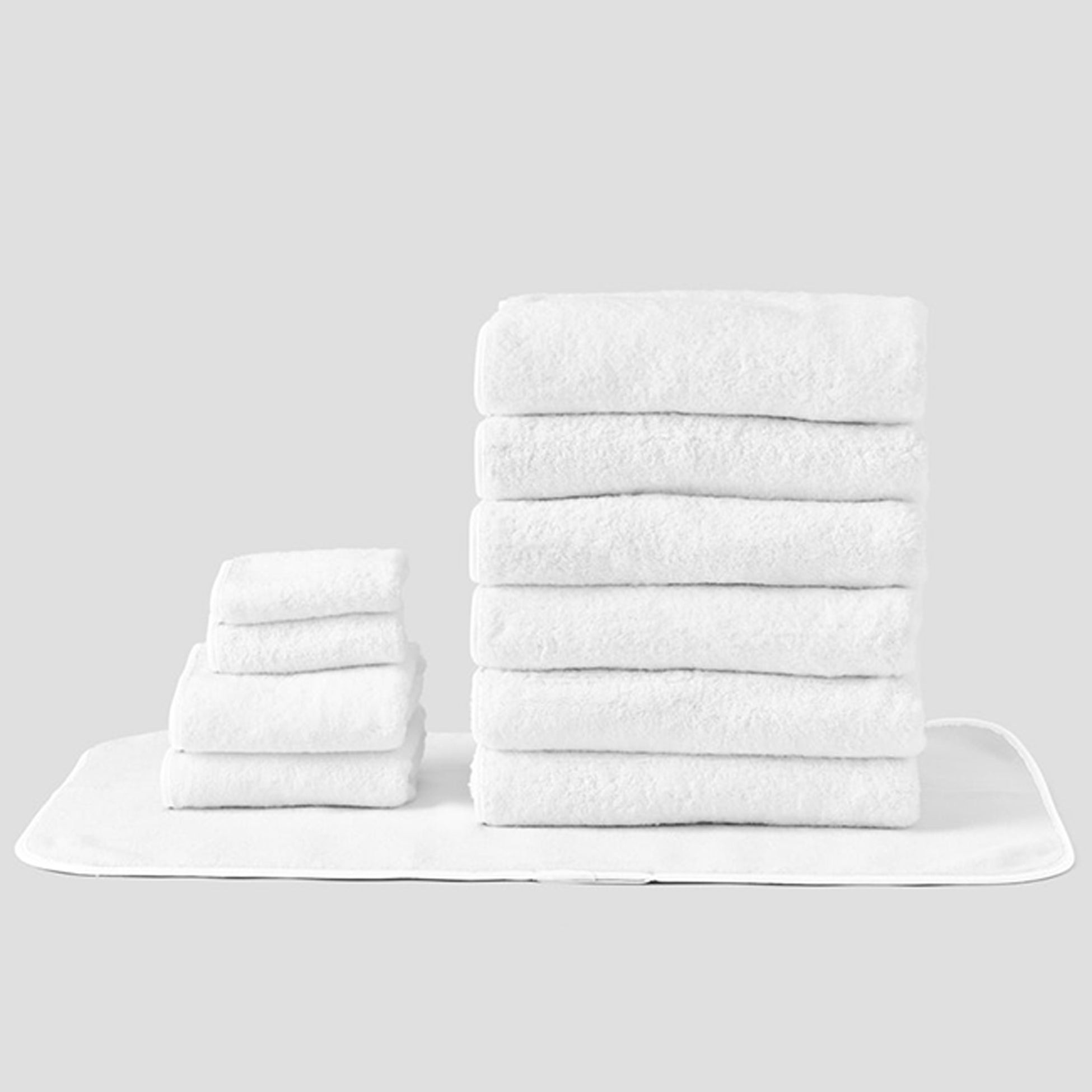 Piped Edge Bathroom Bundle (11 pieces) | Weezie Towels
