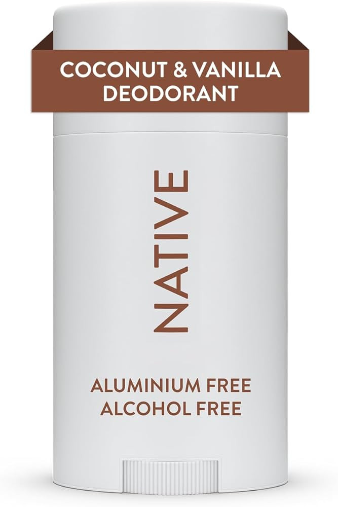 Native Deodorant Womens & Men – Alcohol & Aluminium Free - Coconut & Vanilla Scent - Naturally ... | Amazon (UK)