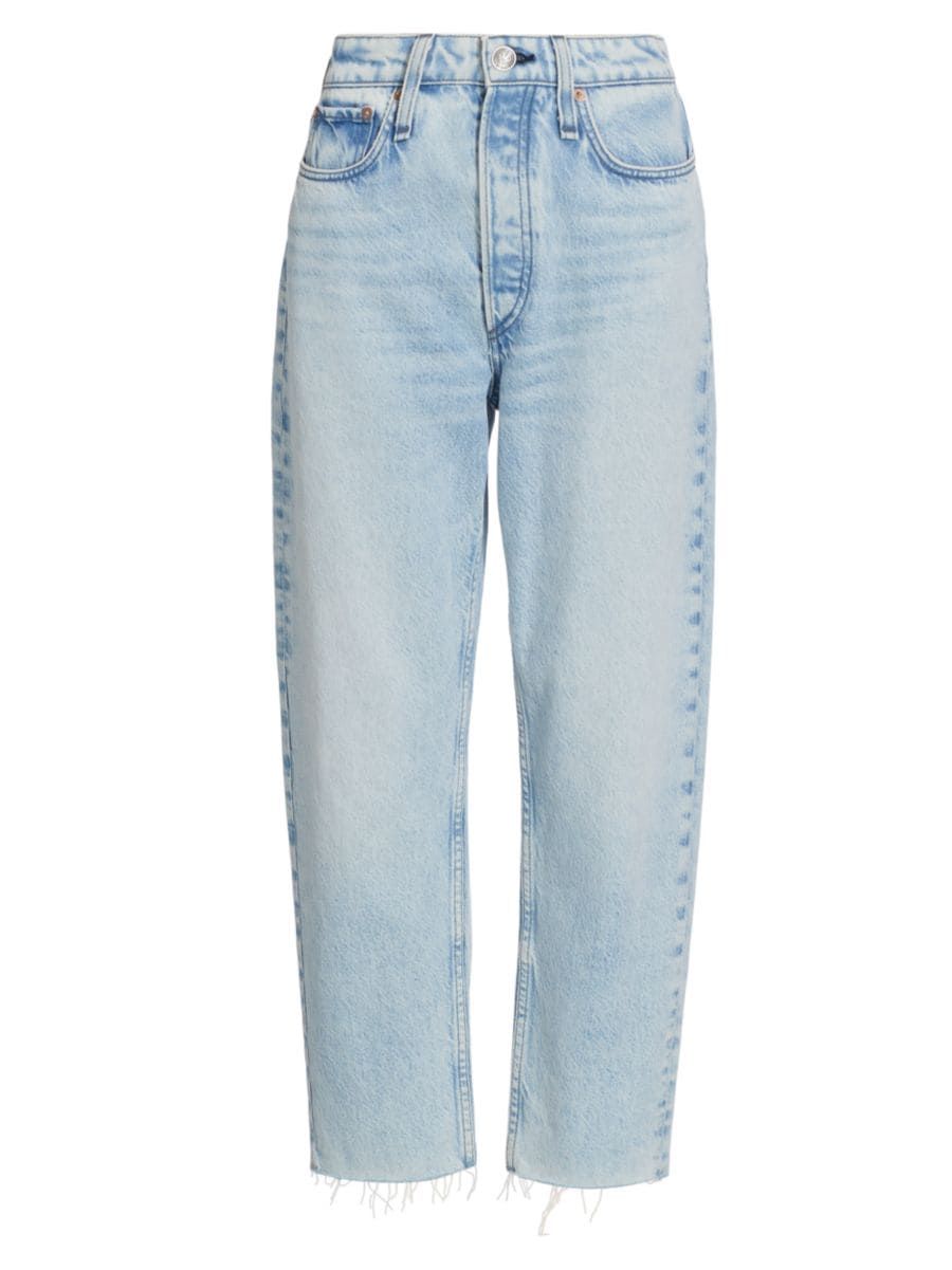 Alissa Mid-Rise Straight Ankle Jeans | Saks Fifth Avenue