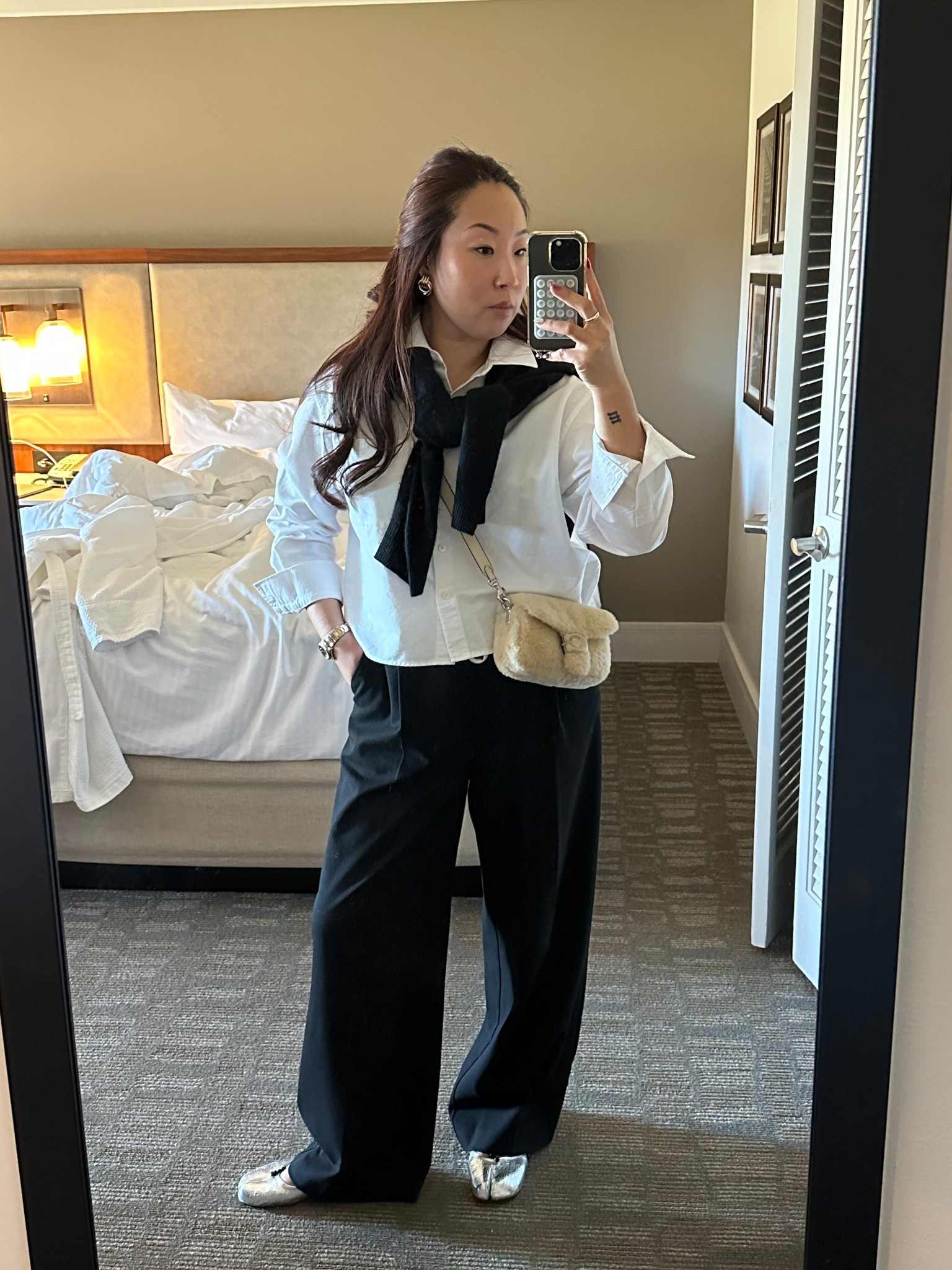 Top: M
Shoes TTS
Bag: Old Coach Tabi

#LTKShoeCrush #LTKStyleTip #LTKWorkwear