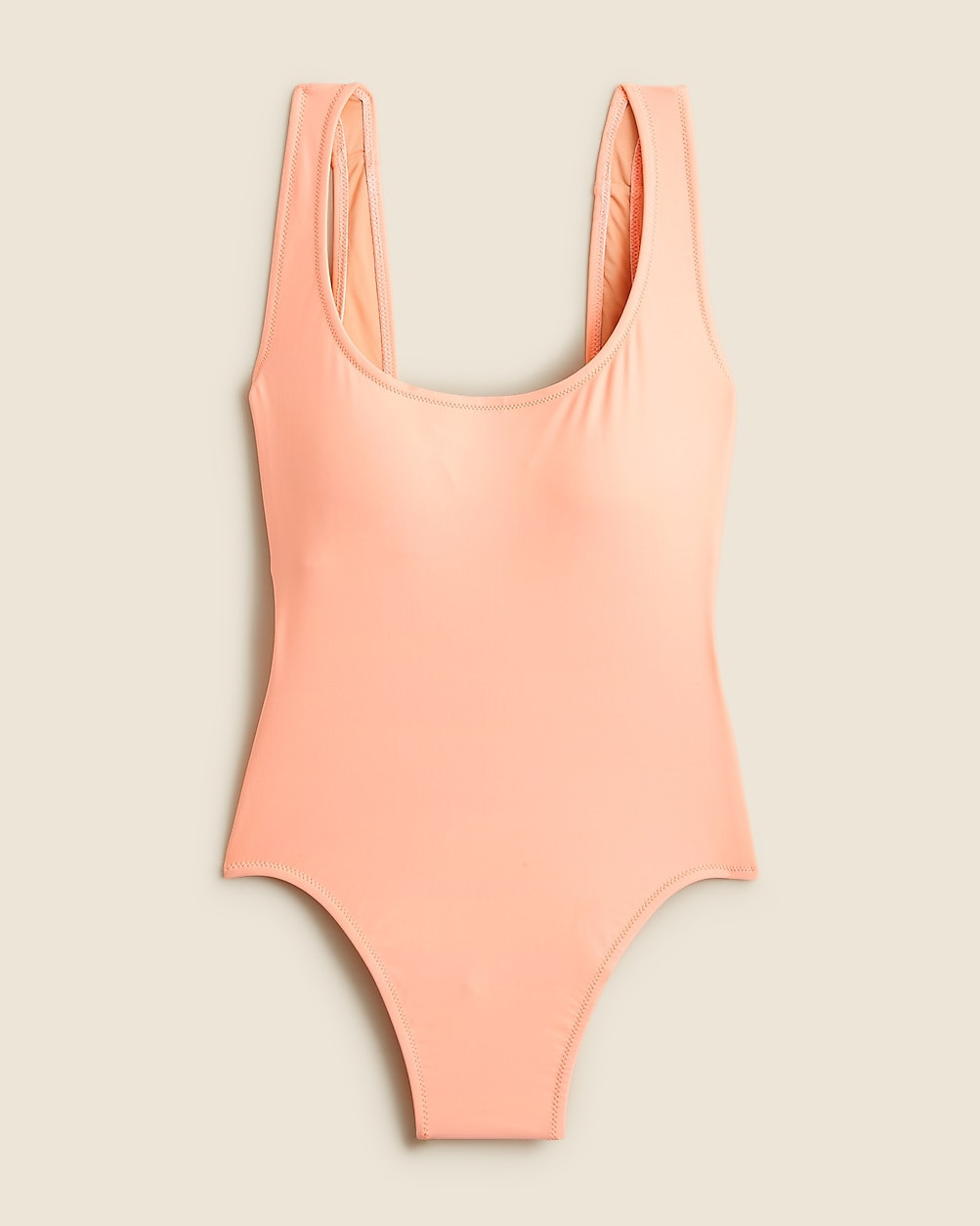 Scoopneck one-piece swimsuit | J. Crew US