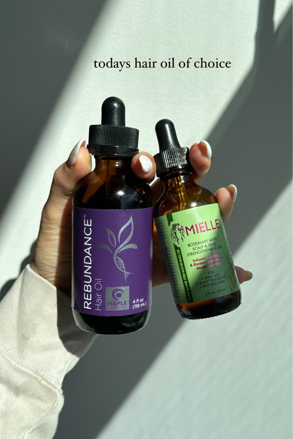 the hair oils i used today! 

#LTKxSephora #LTKbeauty #LTKfindsunder50