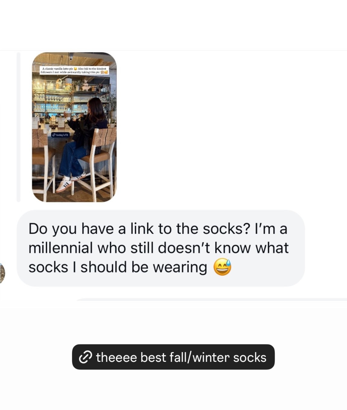 Love these cashmere / wool socks!!! So warm and not too thick or scratchy 

#LTKFindsUnder50 #LTKSeasonal