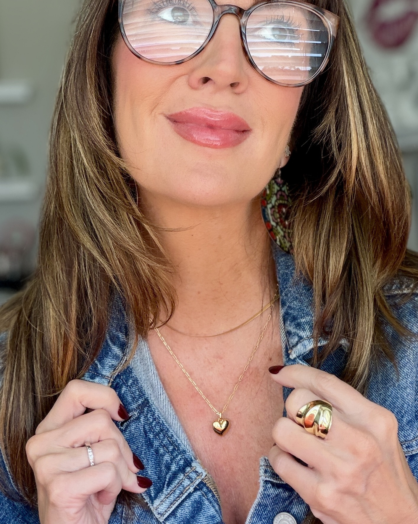 @analuisany medium puffed heart 💛necklace is my new go-to! I love to layer it with other pieces as well and love the quality, price point, plus the 2 year no tarnish warranty. Linking other pieces I’ve got my eyes on

#LTKgrwm #LTKootd #LTKOver40