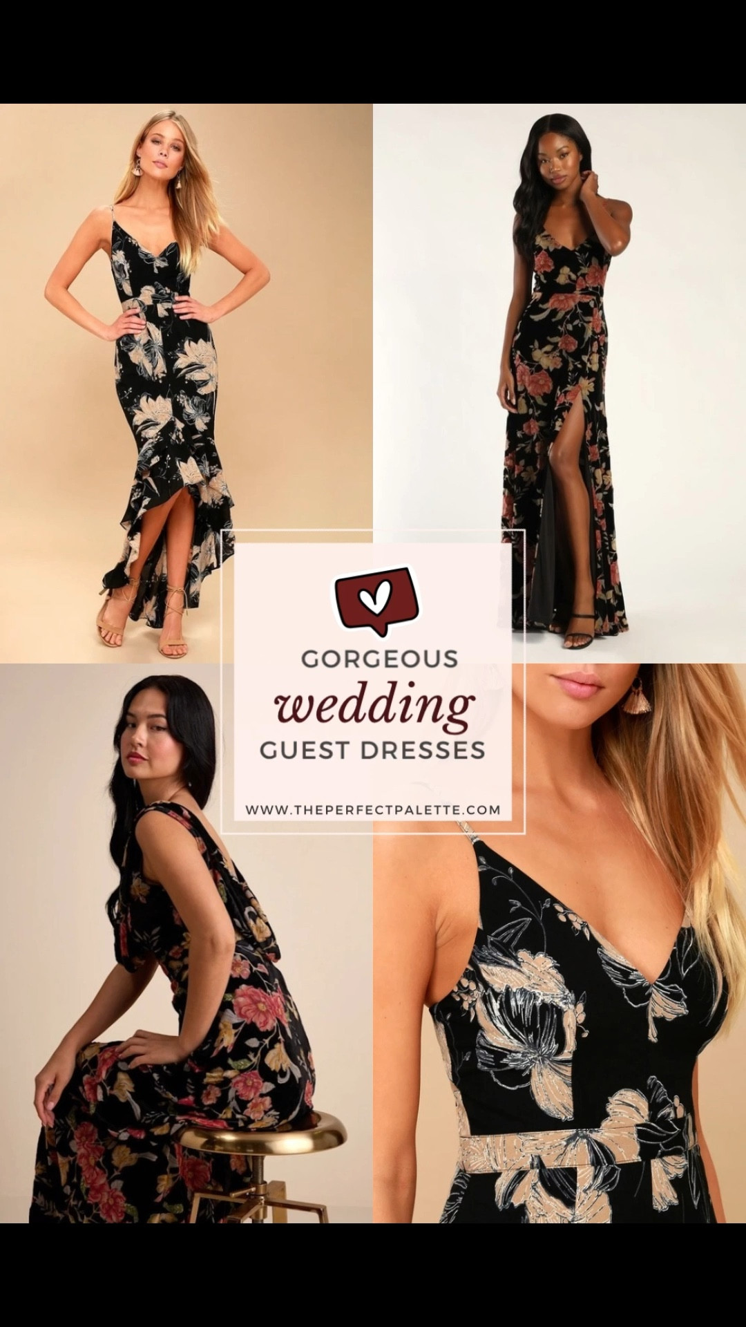Wedding guest dress 
Floral print dress 
Maxi dress 
Midi dress
Floor length dress
Prom dress 
Wedding dress 
Bridesmaid dress 
Little black dress

#LTKU #LTKSaleAlert #LTKWedding