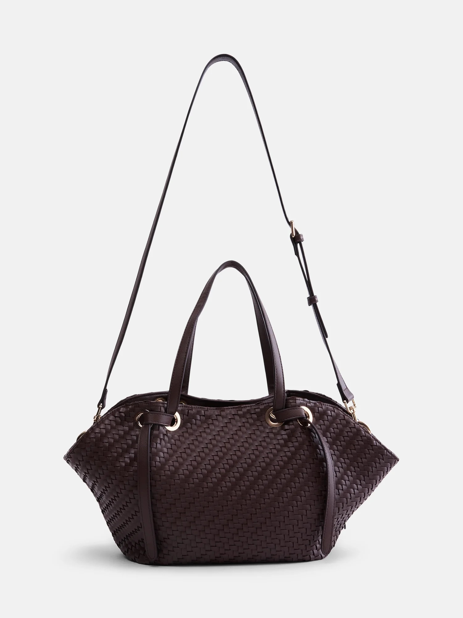 Scenario Women's Mini Clam Tote, Black | Walmart (US)