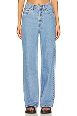LEVI'S Ribcage Wide Leg Jeans in Splash Zone from Revolve.com | Revolve Clothing (Global)