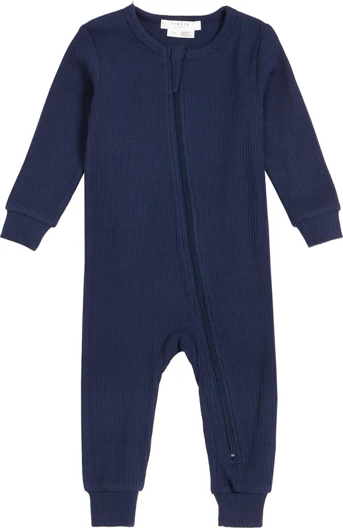 Bleu Profond Ribbed Romper | Nordstrom Rack