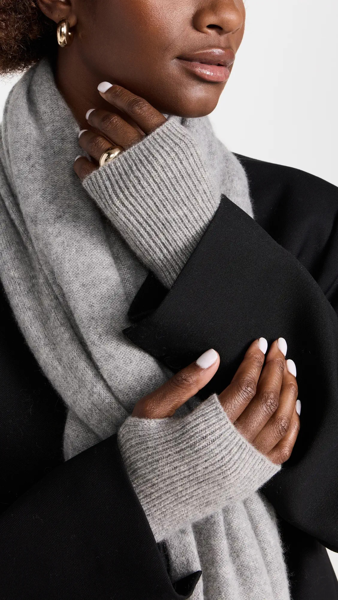 White + Warren Cashmere Handwarmers | Shopbop | Shopbop