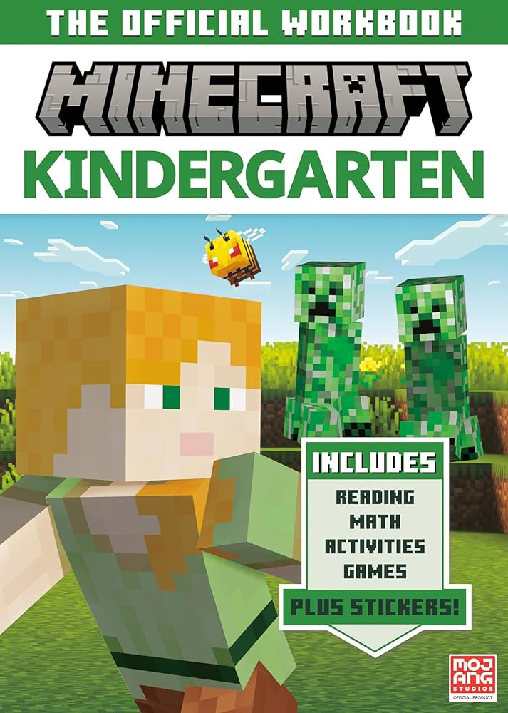 Official Minecraft Workbook: Kindergarten | Amazon (US)