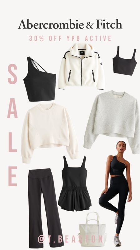 Abercrombie YPB activewear on sale now! I love all of these 😍 they’re so comfy and cute! 

#LTKfitness #LTKsalealert #LTKworkwear