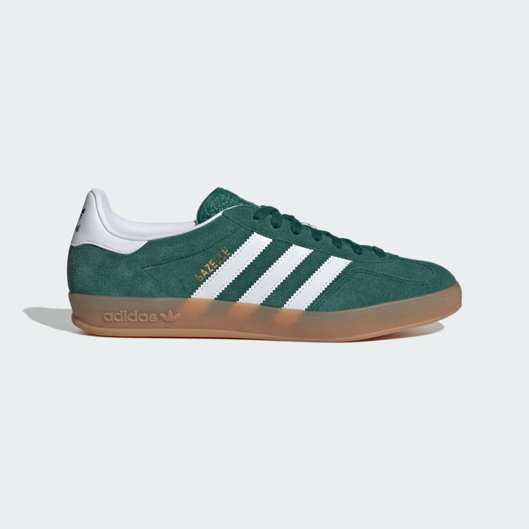 adidas Gazelle Indoor Shoes Collegiate Green M 8.5 / W 9.5 Unisex | adidas (US)