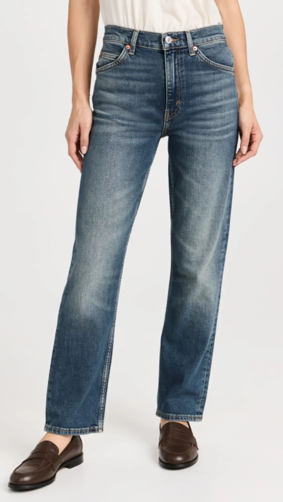 RE/DONE 70s Straight Jeans | Shopbop | Shopbop