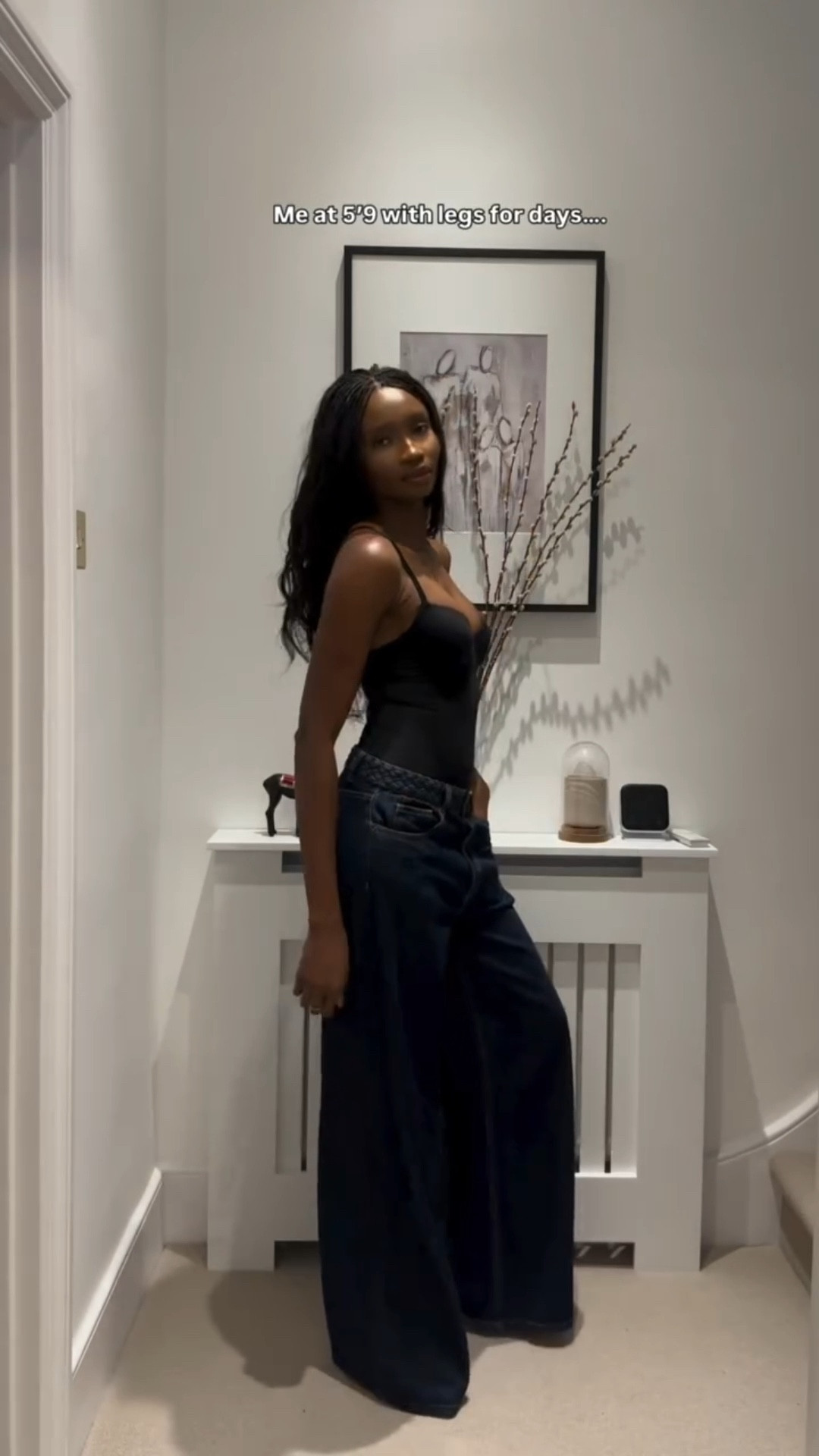 Tall girl jeans you can wear with heels and still have it dragging on the floor if you want. The last one is more ankle jeans but very tall girl friendly ankle jeans. LTK link in bio x

#tallgirljeans