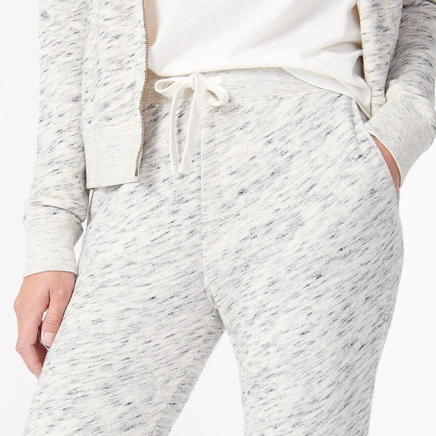 Jogger pant in speckled vintage cotton terry | J.Crew US