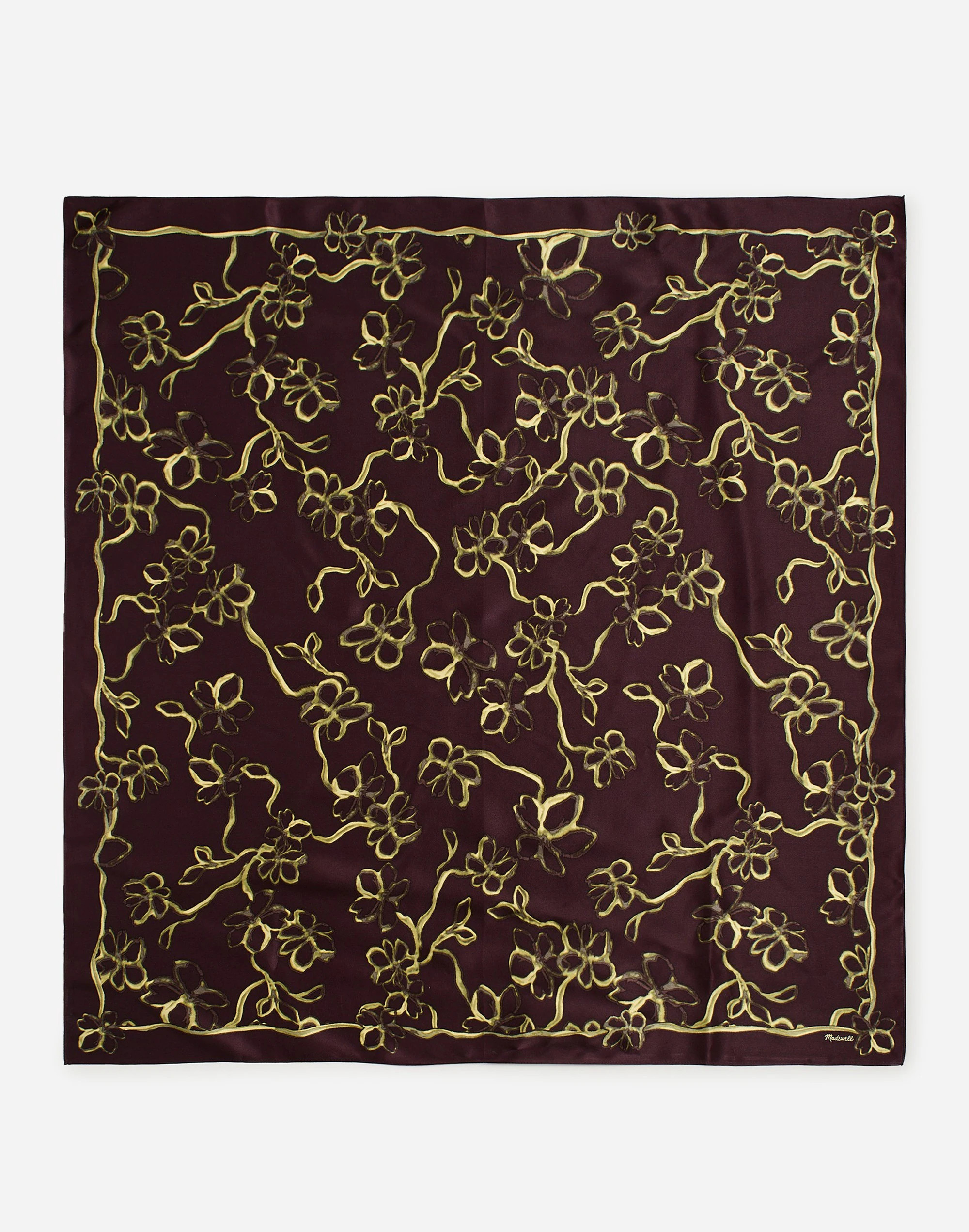 Silk Oversized Bandana | Madewell