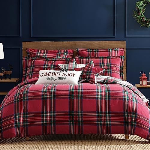 Levtex Home - Spencer Plaid Duvet Cover Set - King Duvet Cover + Two King Pillow Cases - Tartan P... | Amazon (US)