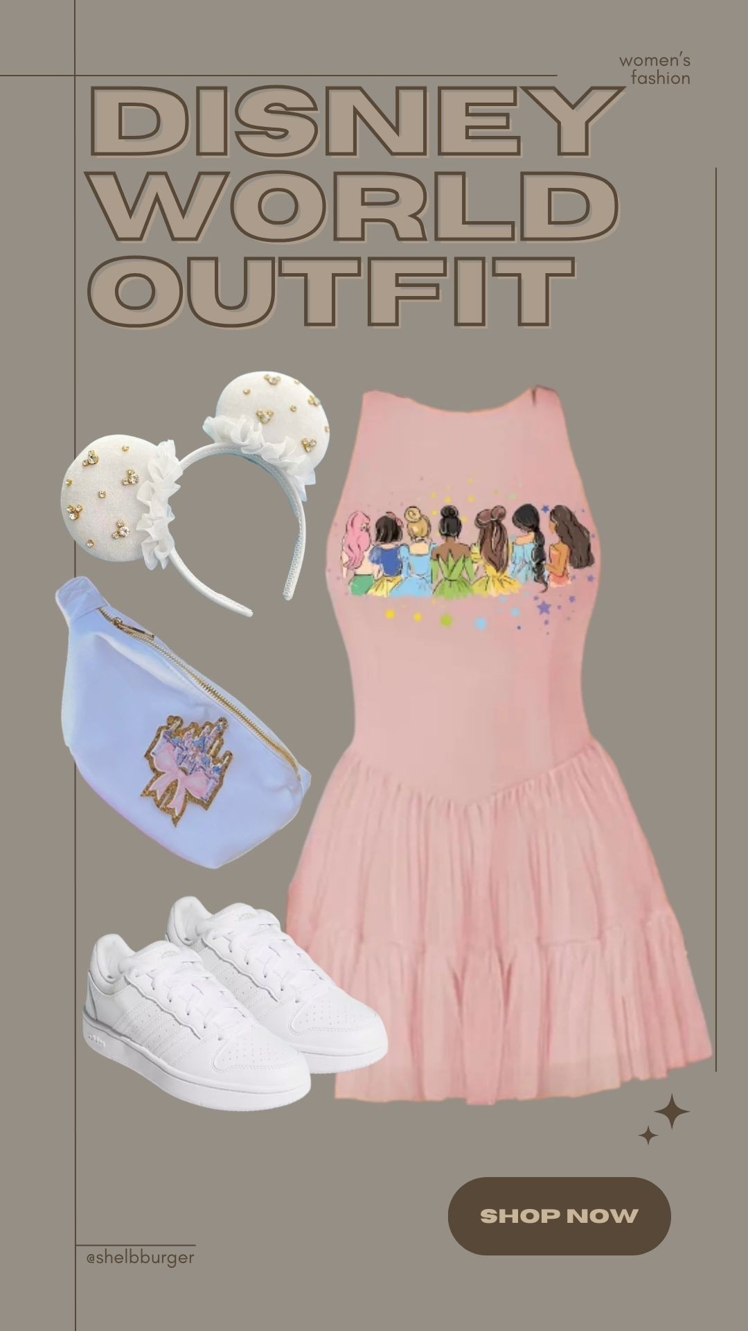 Disney princesses active dress for Disney spring break or summer vacation 

#LTKTravel