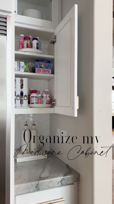 Organize my medicine cabinet with me! #organization #organized 

#LTKFind #LTKunder100 #LTKhome