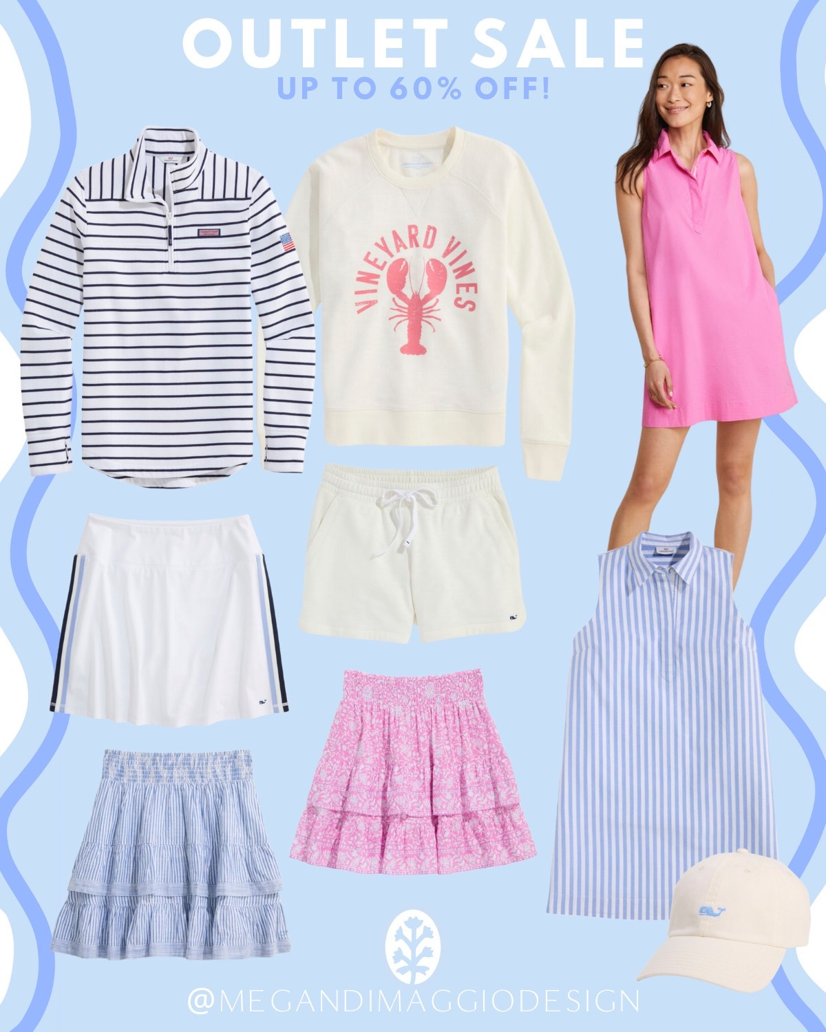 LIMITED TIME ONLY: Save 40-60% OFF the OUTLET shop at Vineyard Vines!! I love when they make these sales available online!! 🙌🏻 I just scored this stripe ruffle skirt in store and it is soo cute paired with a white tank or as a coverup over a one piece swim suit!! Highly recommend! Even more linked 🤍

#LTKStyleTip #LTKSaleAlert #LTKFindsUnder50