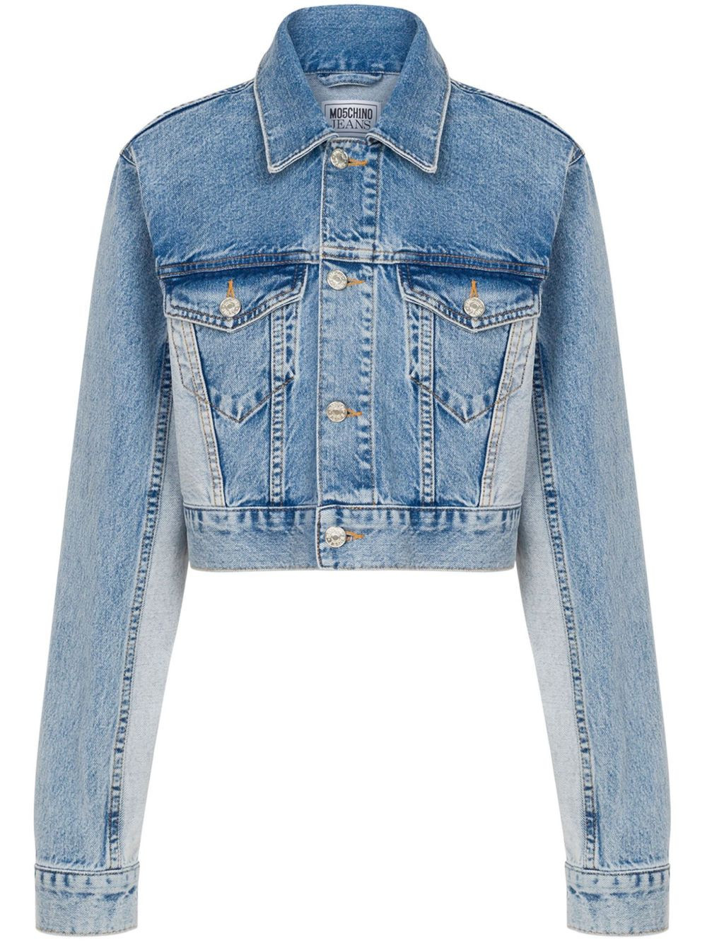 MOSCHINO JEANS denim jacket - Blue | Farfetch Global