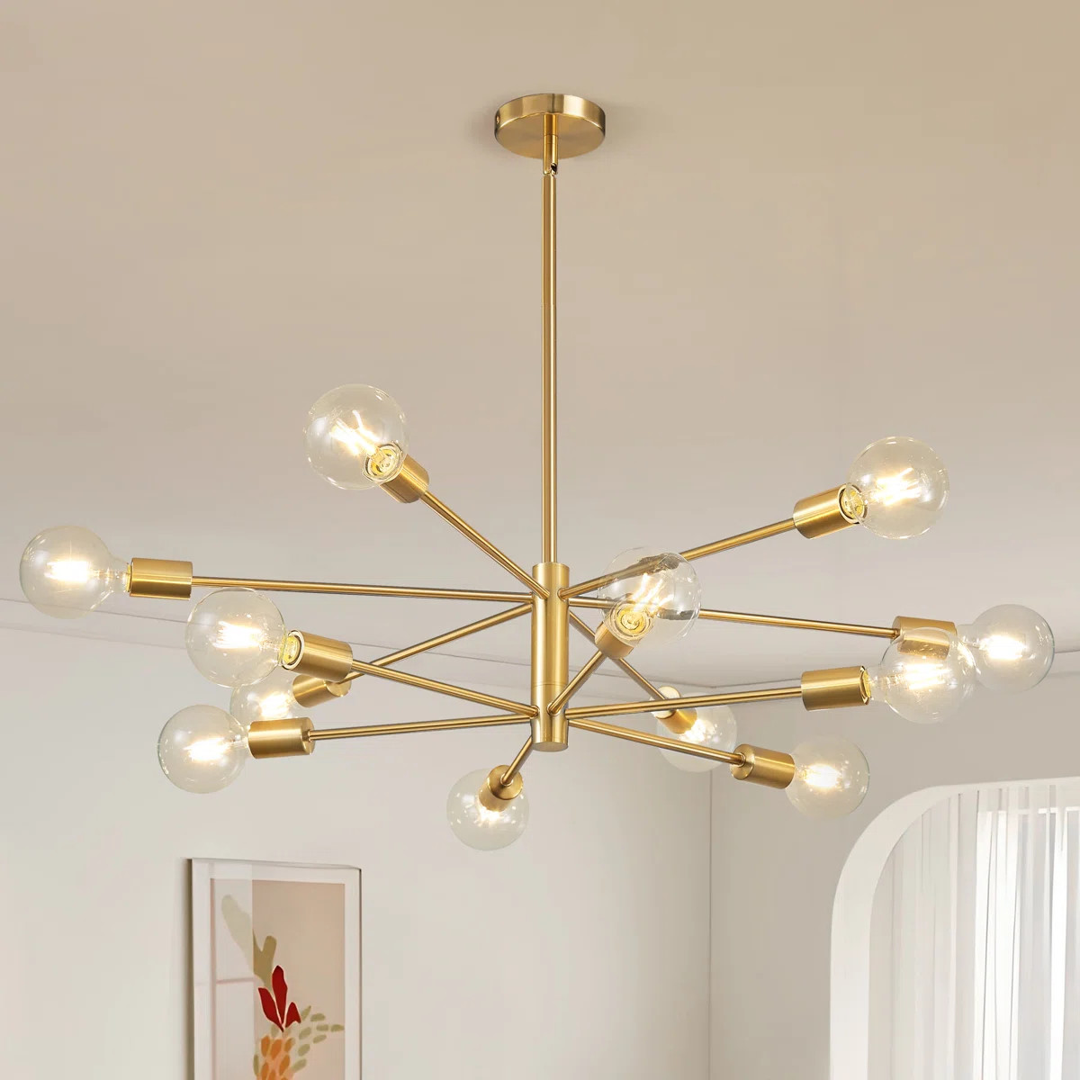 Croner Dimmable Sputnik Chandelier | Wayfair North America