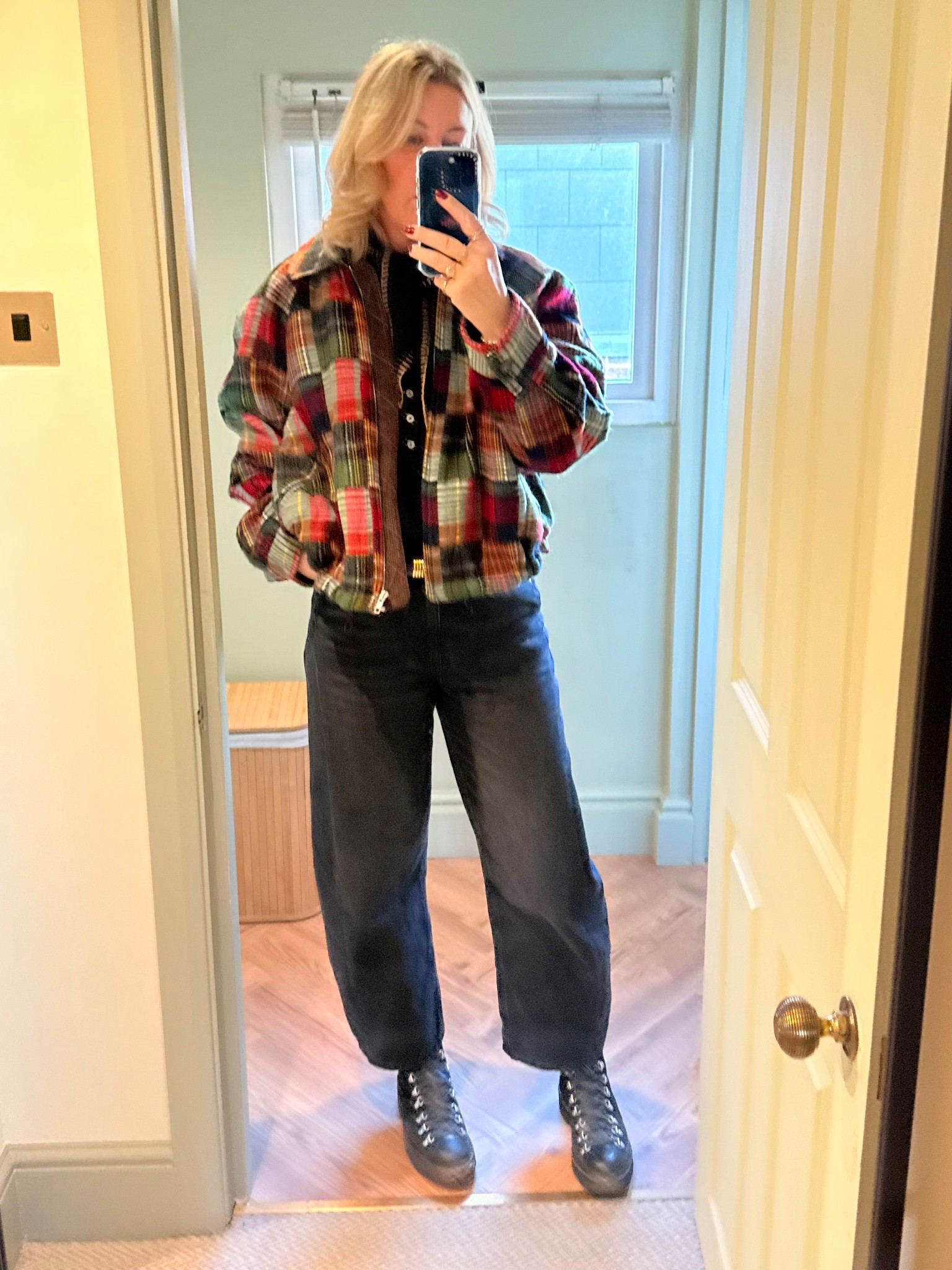 Free People jacket, M&S jeans, Grenson boots 

#LTKuk #LTKstyletip #LTKover50style
