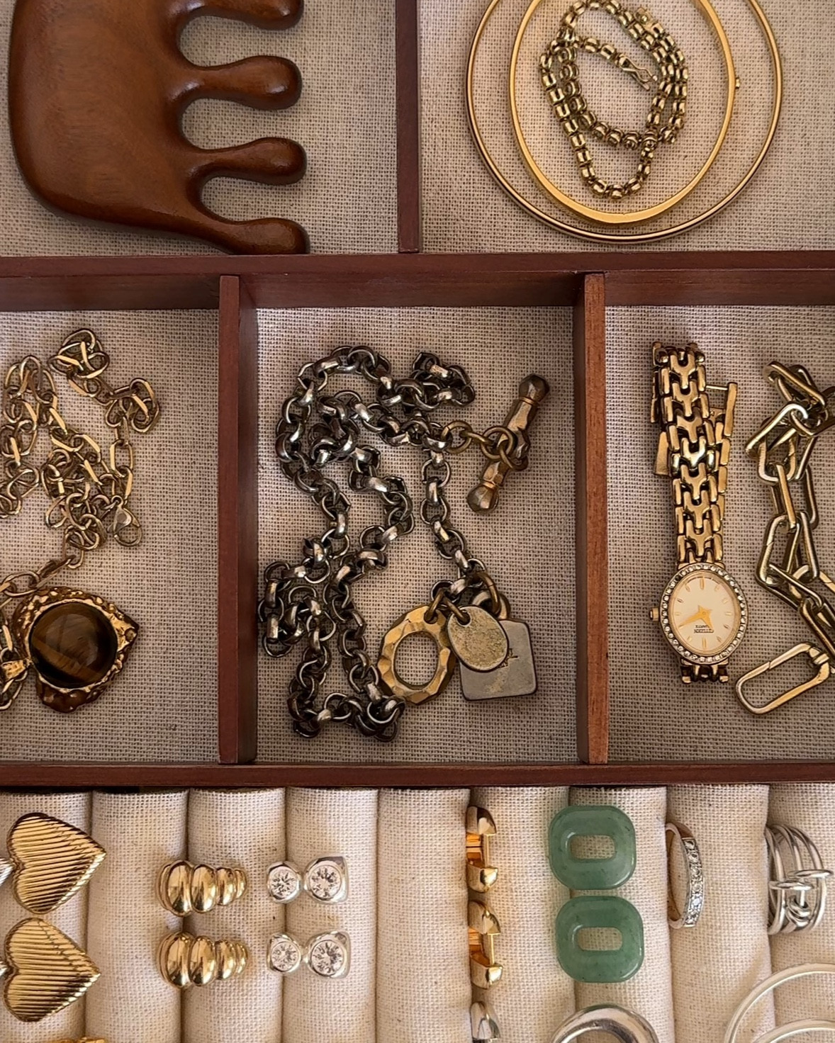 dark wooden jewellery box 

#LTKuk #LTKhome #LTKgiftguide