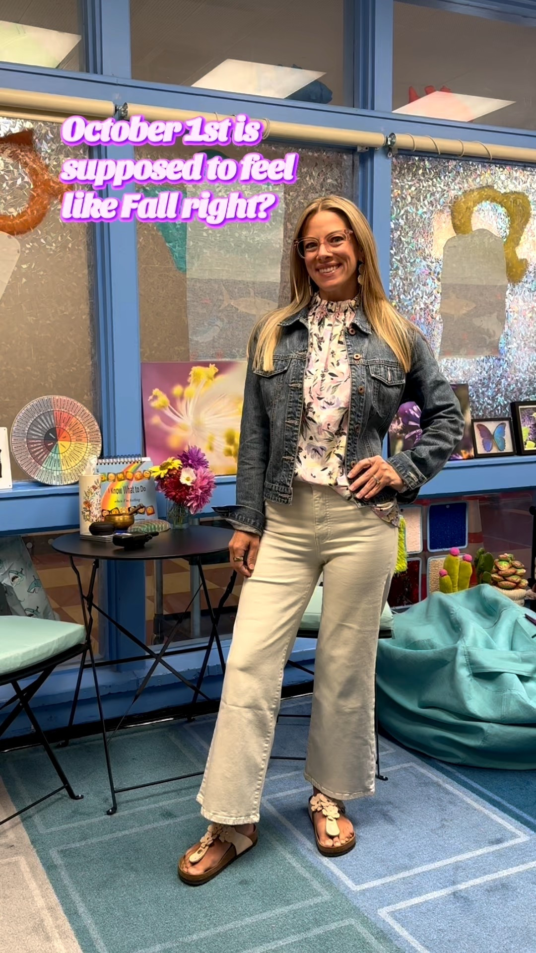 It’s supposed to feel like fall here in the Midwest but it’s still 80’s and the flowers are blooming! I’ll take it 🤩

#LTKSeasonal #LTKOver40 #LTKPetite