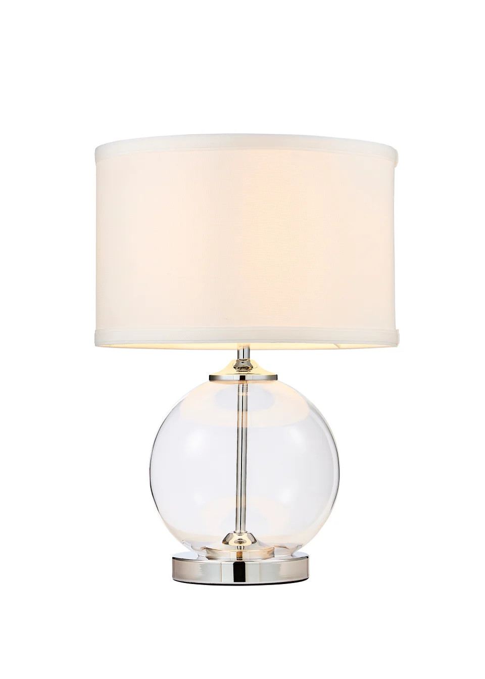Inlight Small Dartmoor Glass Table Lamp (41cm x 28cm) | Matalan (UK)