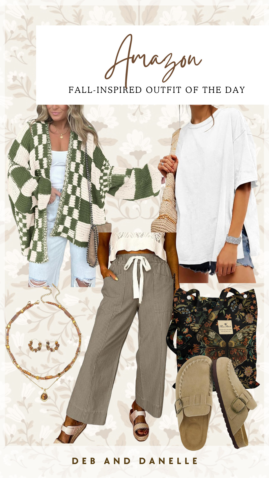Here is a cozy Fall-inspired outfit of the day that includes my oversized checkered cardigan. I have it in the color, army Green, but it comes in so many different colors.  

 #LTKSeasonal #LTKSaleAlert #LTKMidsize