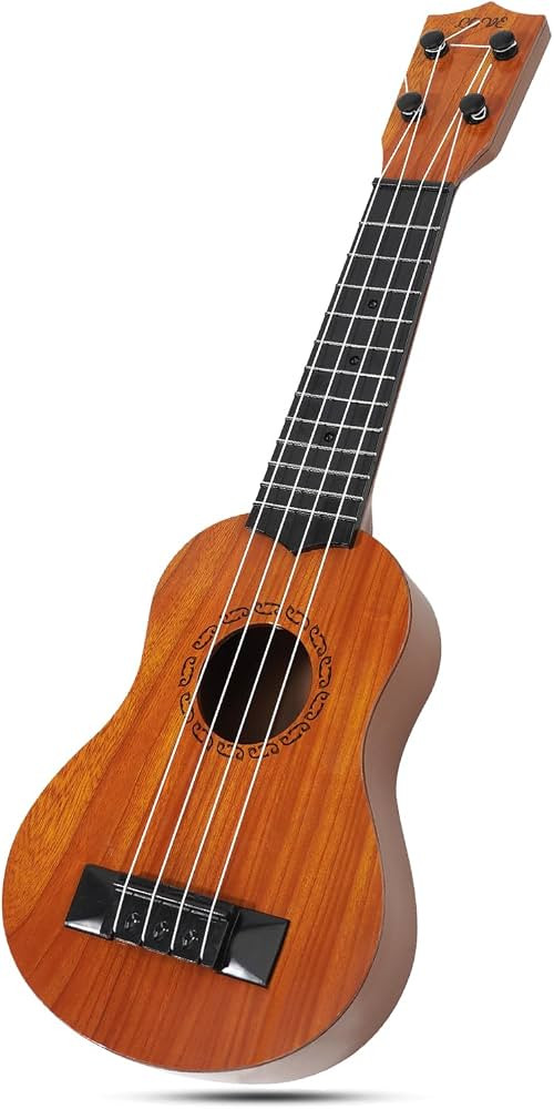 Raimy Guitarra ukelele de 17 pulgadas para ni\u00f1os, 4 cuerdas, mini guitarra para ni\u00f1os, ... | Amazon (US)