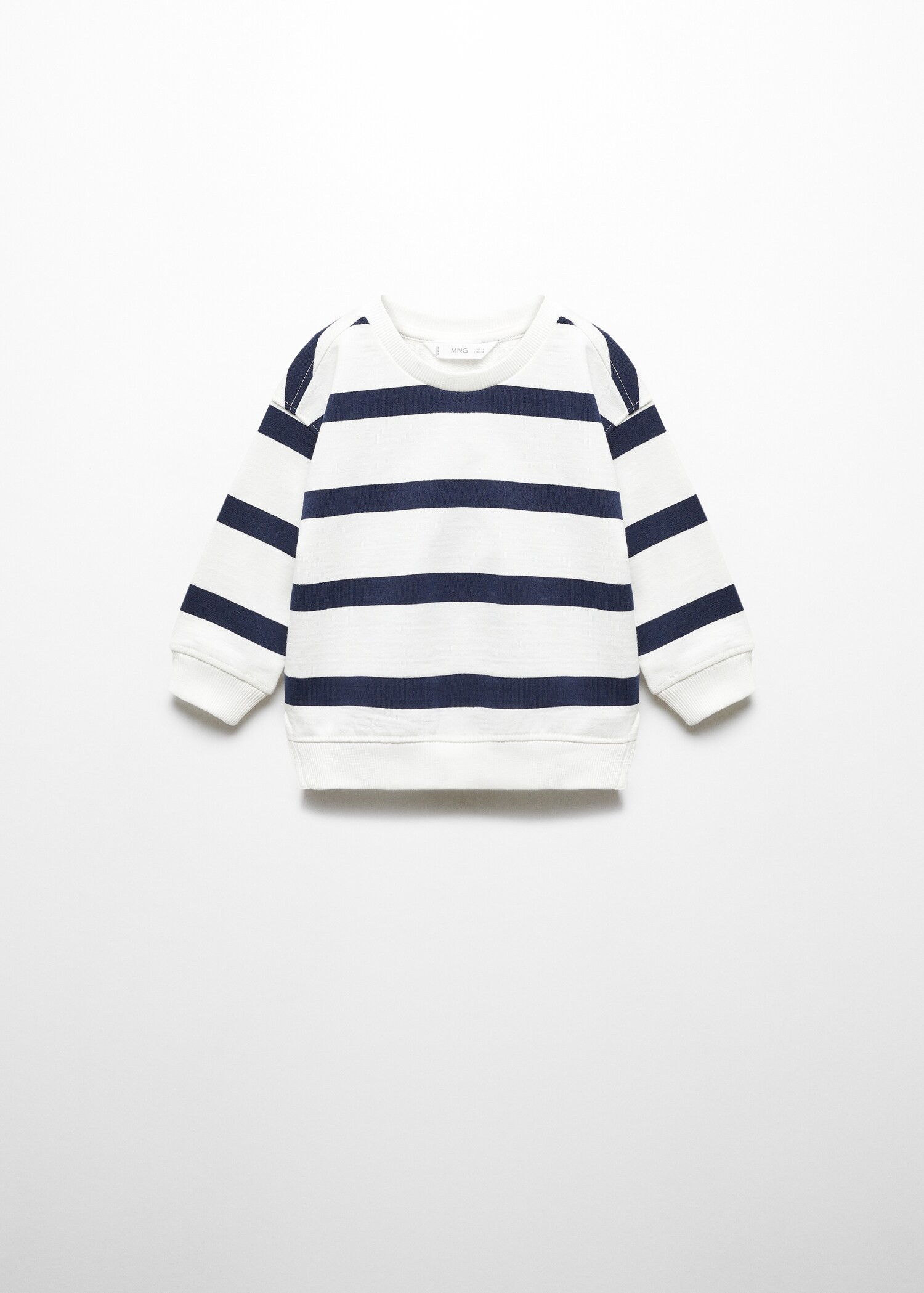 Striped print sweatshirt | MANGO (US)