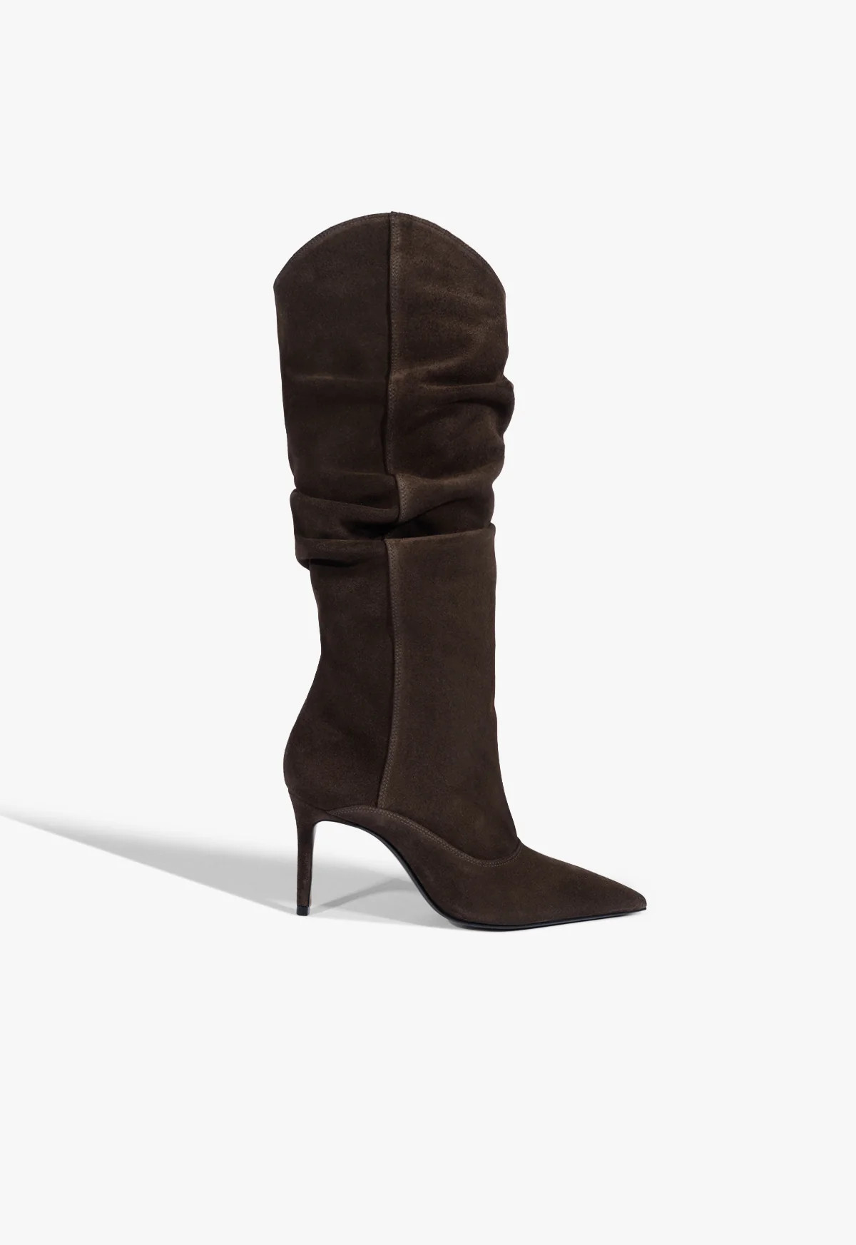Brown Slouch Boot Maryana Up | SCHUTZ | Schutz (US)