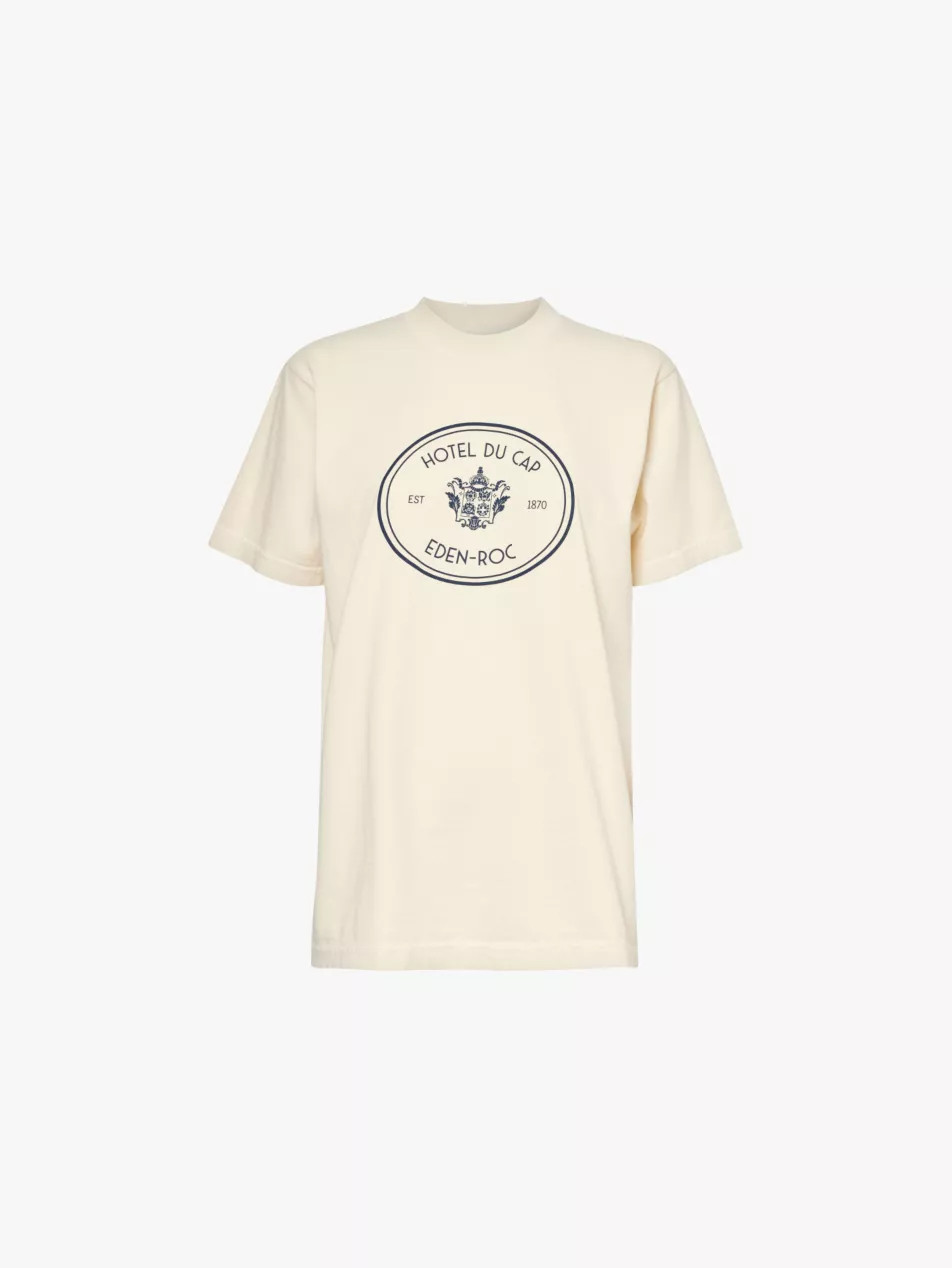 Eden crest-print cotton-jersey T-shirt | Selfridges