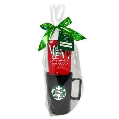 Starbucks® Icon Latte Mug with 1 oz. Peppermint Cocoa Holiday Gift Set | Bed Bath & Beyond | Bed Bath & Beyond