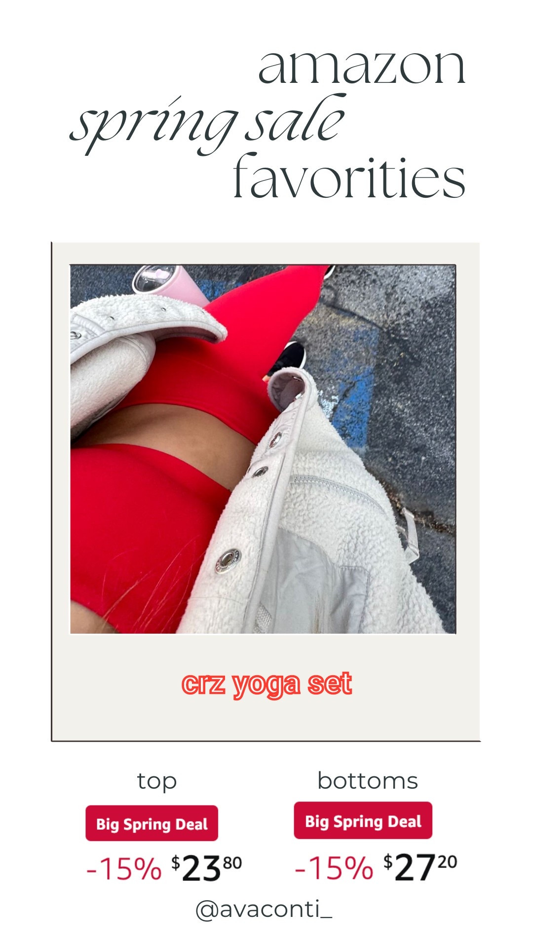 Wearing an xs in the top and s bottoms

#LTKActive #LTKFindsUnder50 #LTKSaleAlert