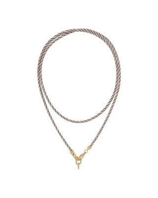 The Long Happy Cord Charm Necklace | Roxanne Assoulin