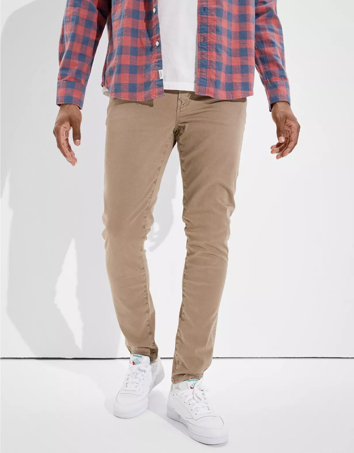 AE Flex Soft Twill Skinny 5-Pocket Pant | American Eagle Outfitters (US & CA)