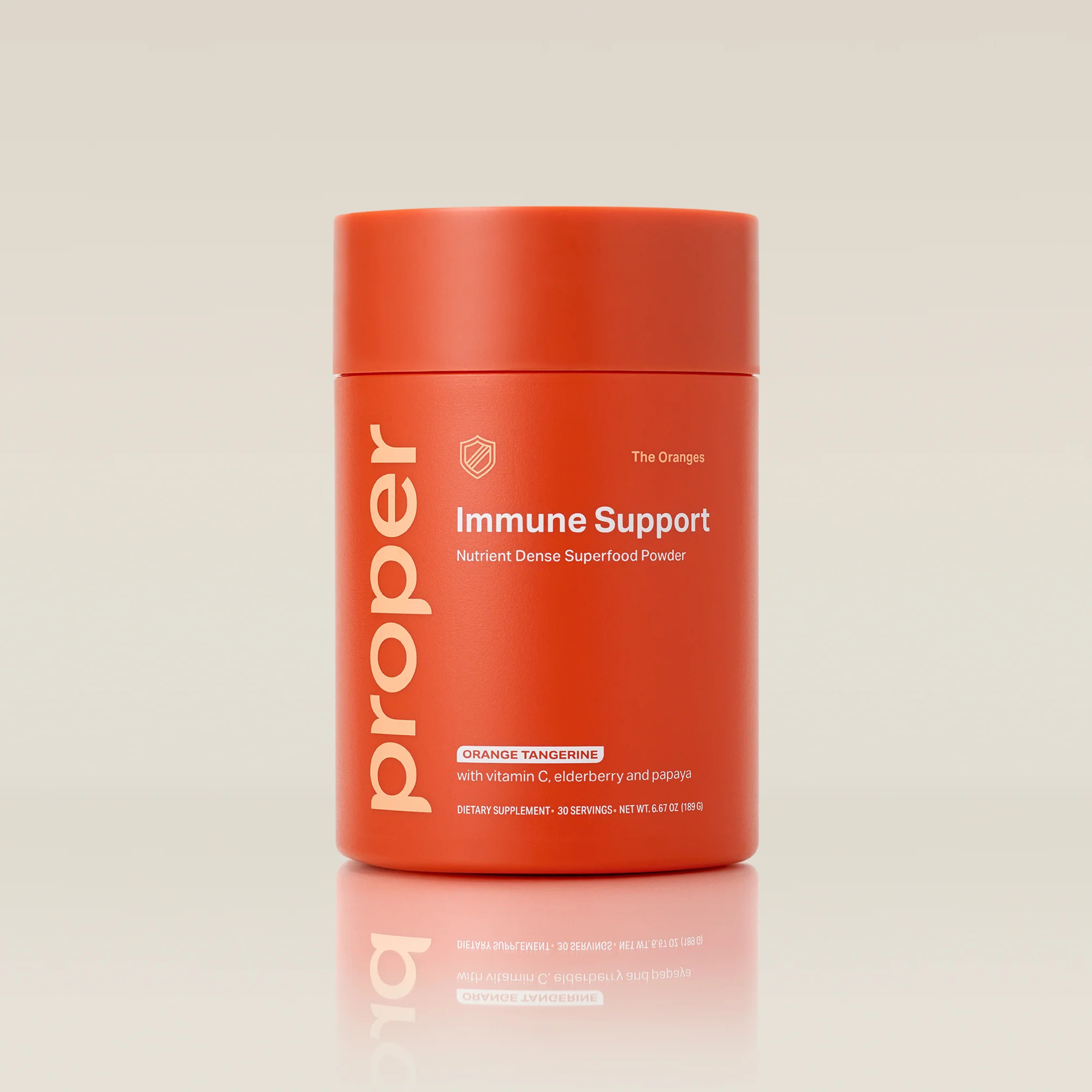 Immune Support Superfood Powder - Orange Tangerine | Proper | Proper Health