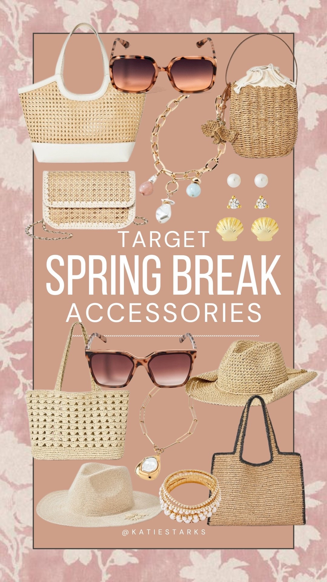 Spring break accessories - sunglasses - beach bag - coastal jewelry 

#LTKSwim #LTKTravel #LTKootd