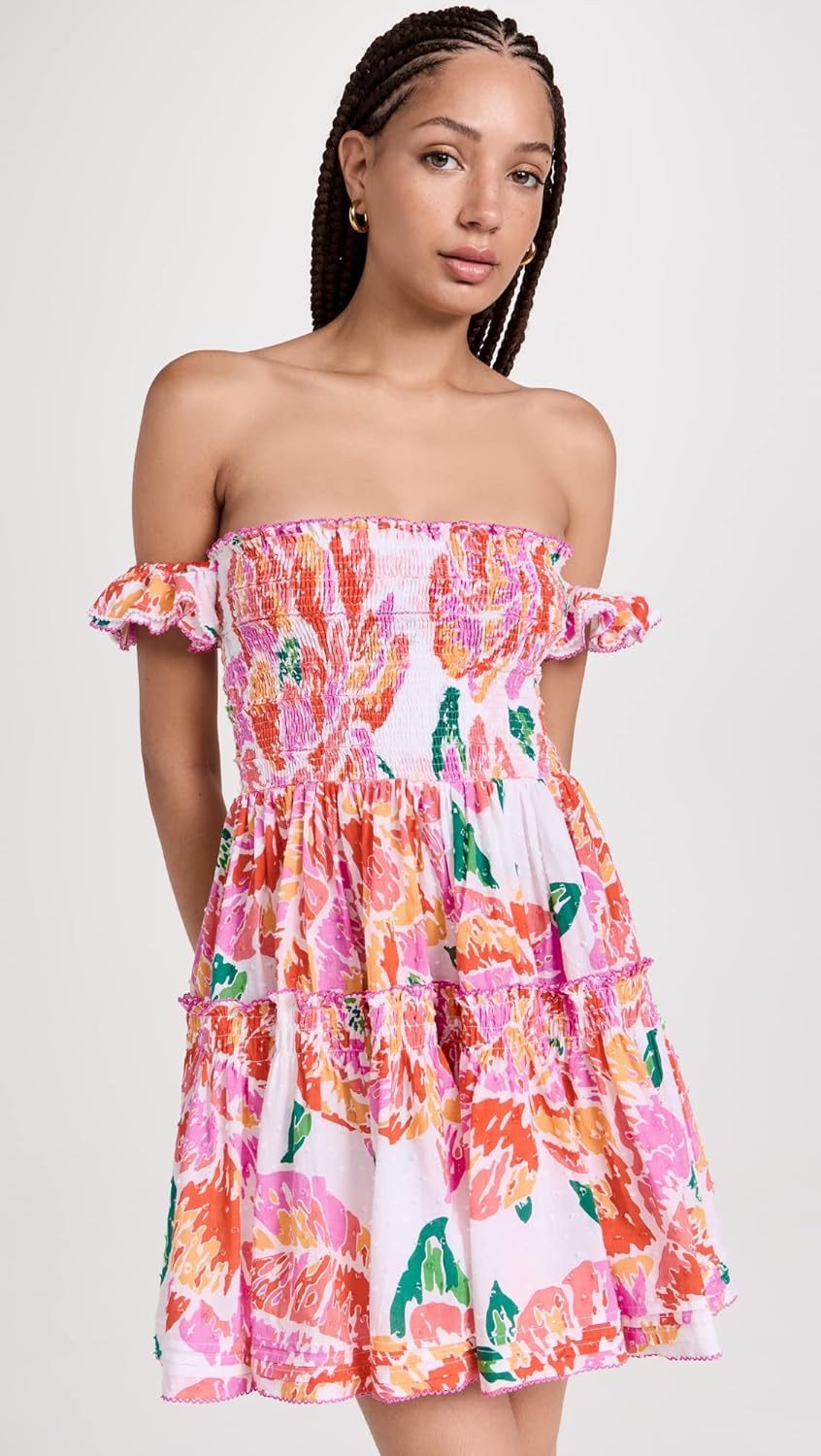 Poupette St Barth Women's Aurora Mini Dress | Amazon (US)