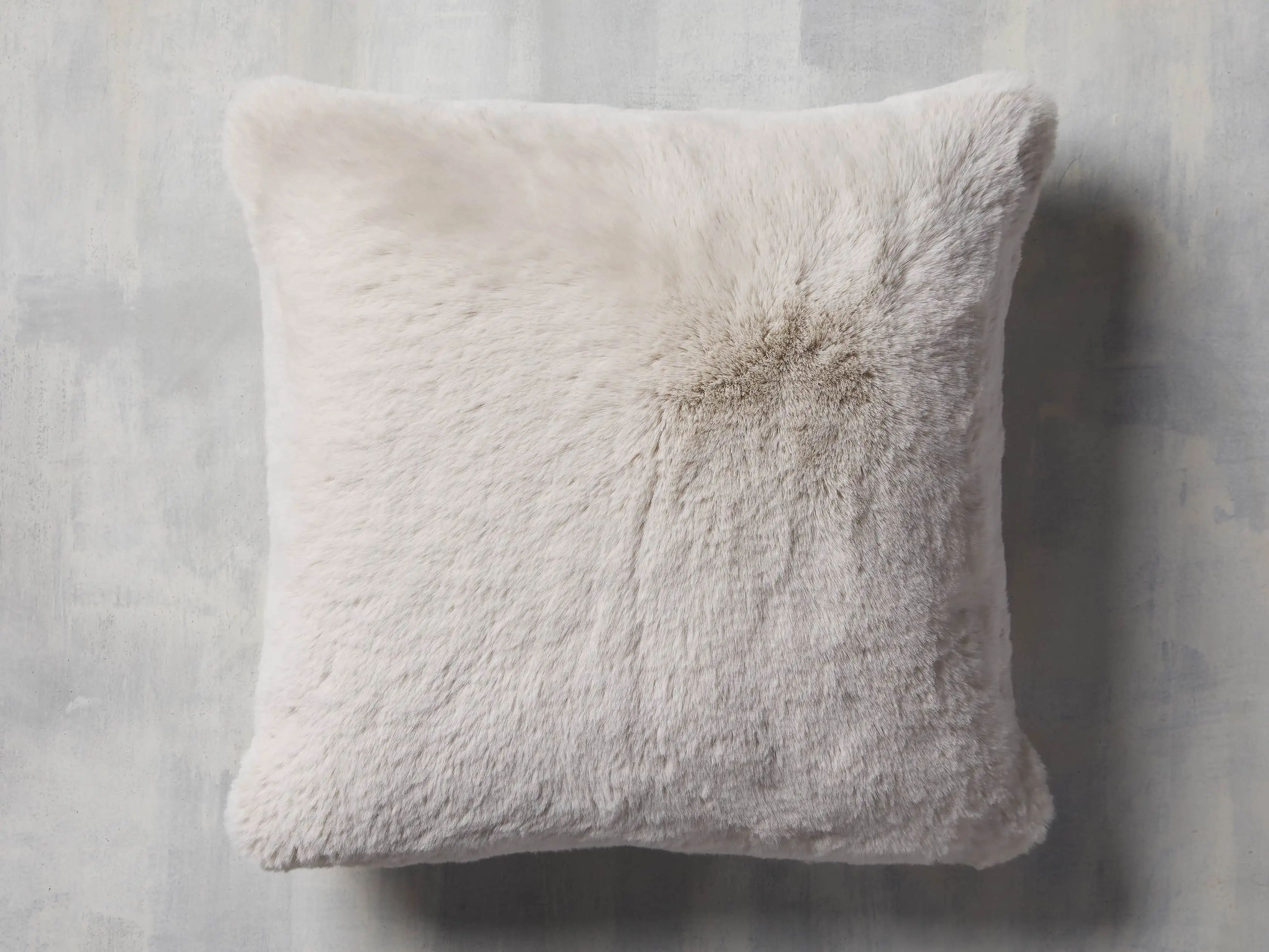 Faux Fur Rabbit Pillow Cover | Arhaus