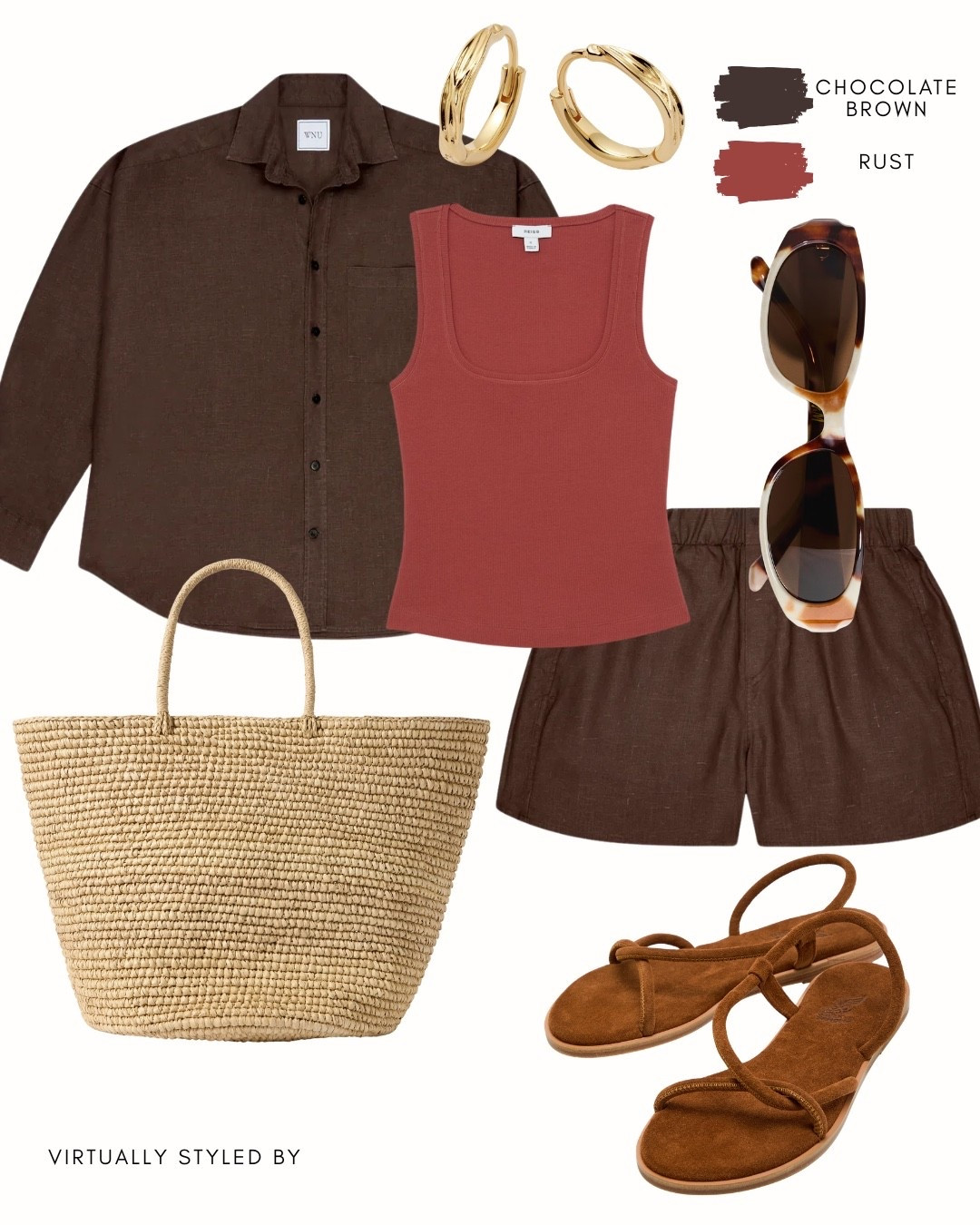 Styling chocolate brown for summer

#LTKstyletip #LTKuk #LTKsummer