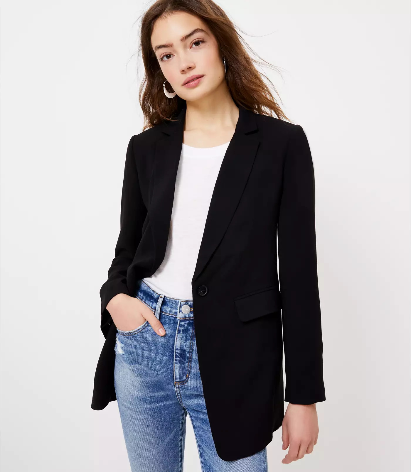 Fluid Modern Blazer | LOFT | LOFT